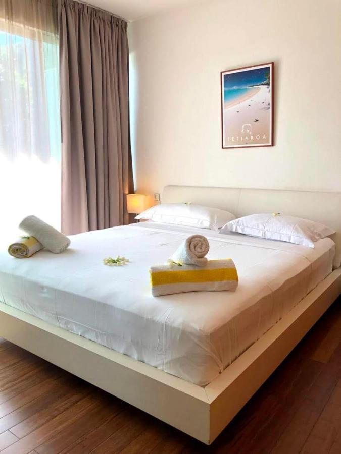Punaauia  Sunset Beach Carlton- Tahiti - Beachfront Luxury Residence & Pool - 4 Pers מראה חיצוני תמונה