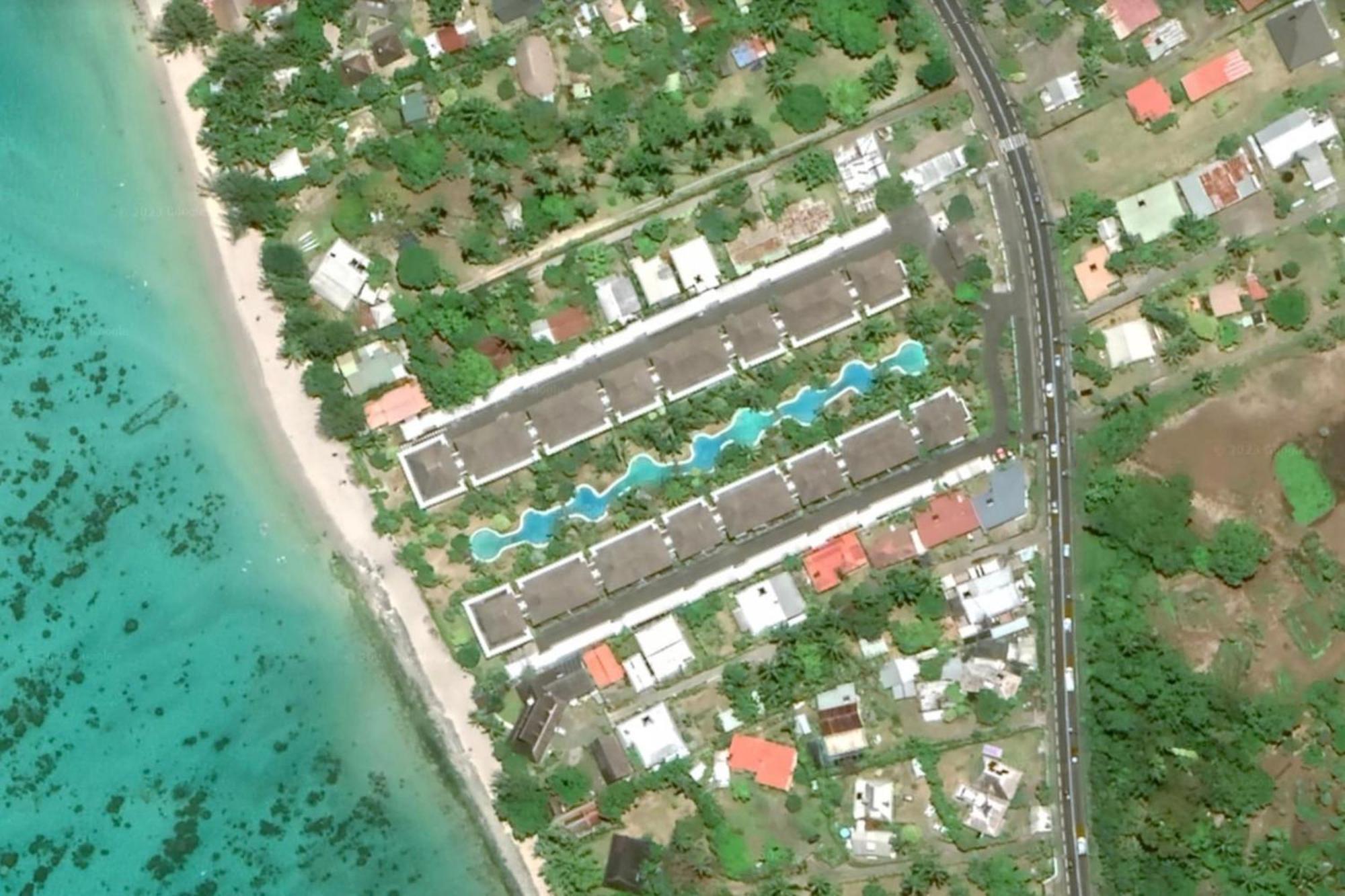 Punaauia  Sunset Beach Carlton- Tahiti - Beachfront Luxury Residence & Pool - 4 Pers מראה חיצוני תמונה